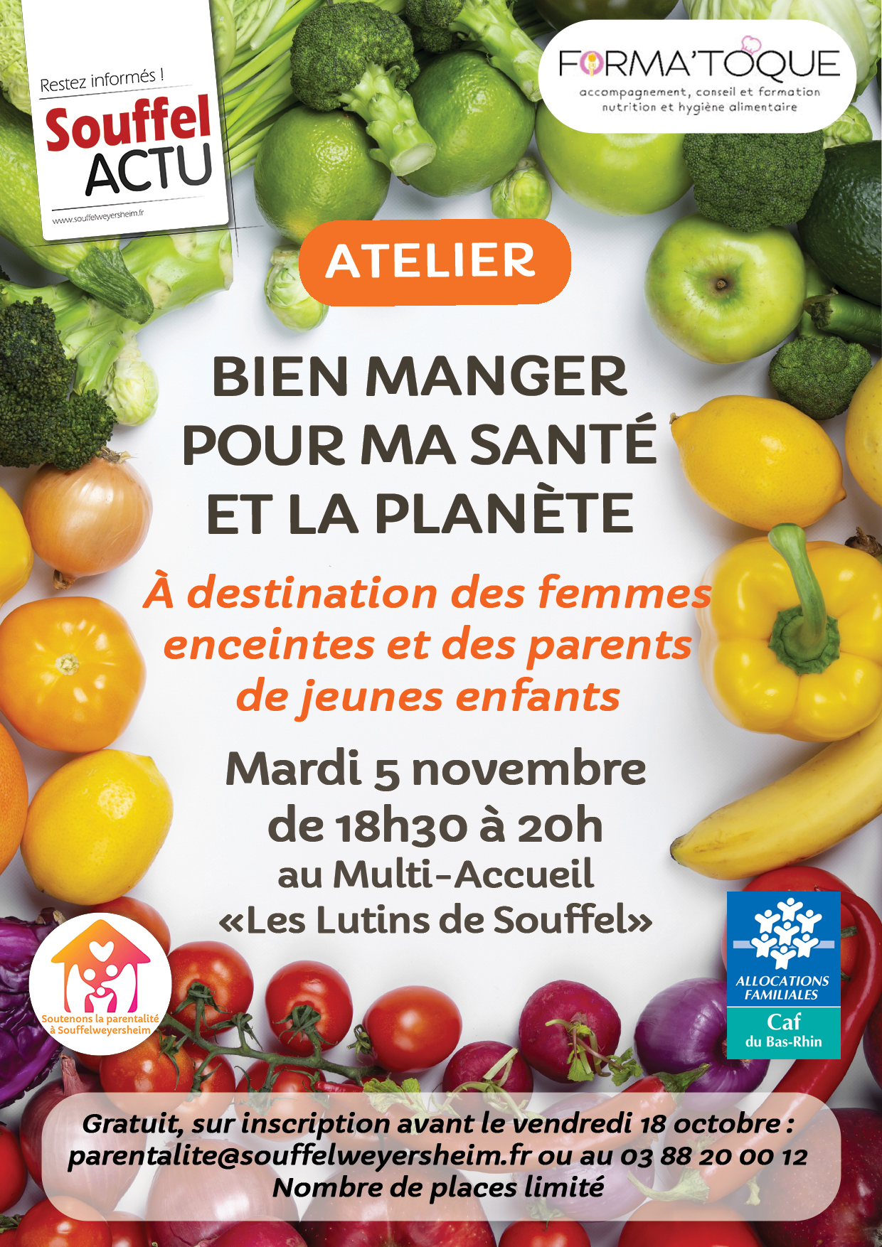 Atelier : bien manger pour ma santé et la planète