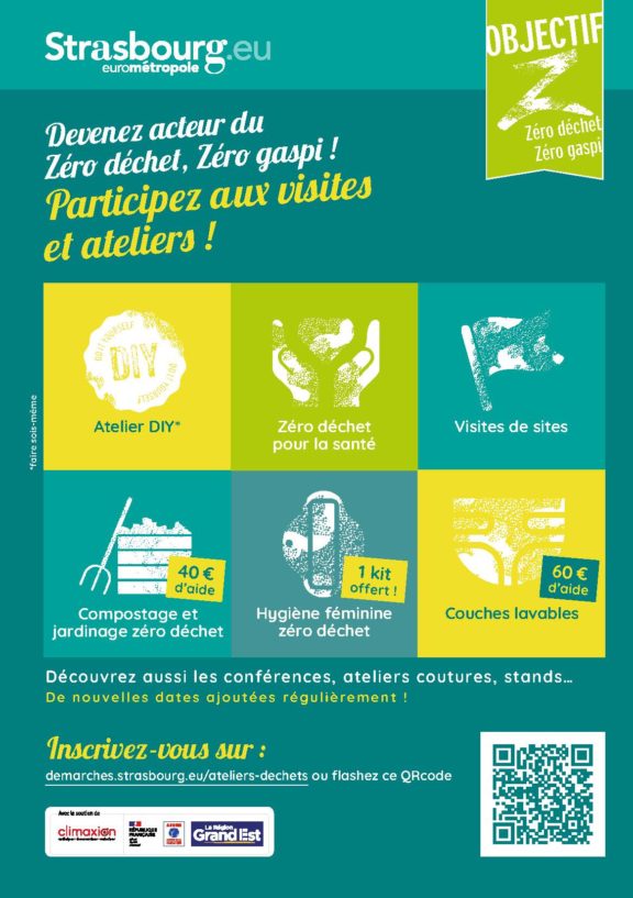 Visites de sites et ateliers zéro déchets